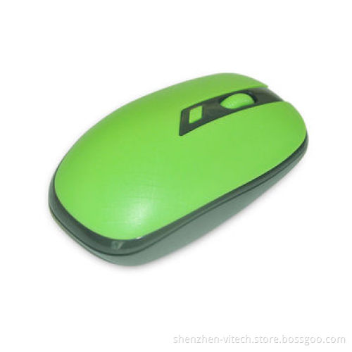 Wireless optical mouse with cute design and different colorsNew